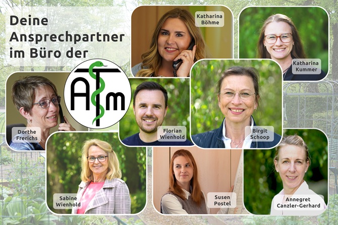Büroteam Ausbildungszentrum ATM Akademie in Bad Bramstedt